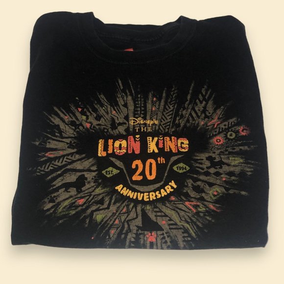 The Lion King 20th Anniversary Disney T-Shirt Size Small - Picture 2 of 4